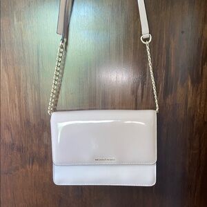 Michael Kors Pink Leather Crossbody Bag